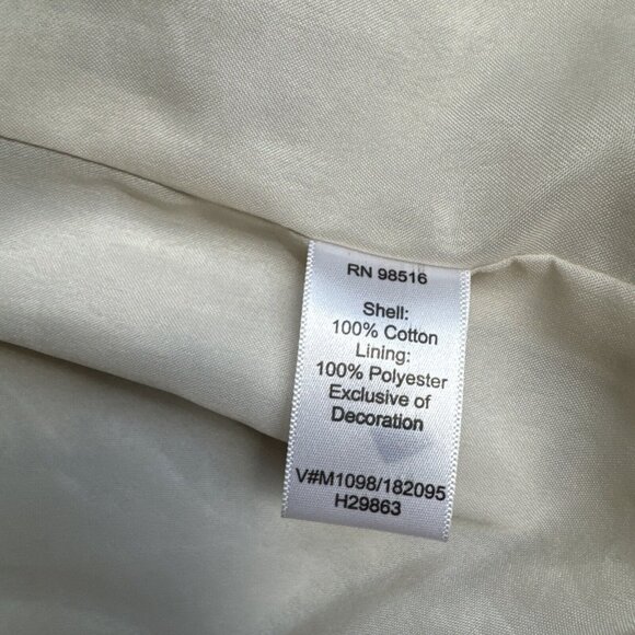 2/$18 Sale! Coldwater Creek Blazer Womens 1X Beaded Cotton Embroidered Boho Boxy - Picture 10 of 11